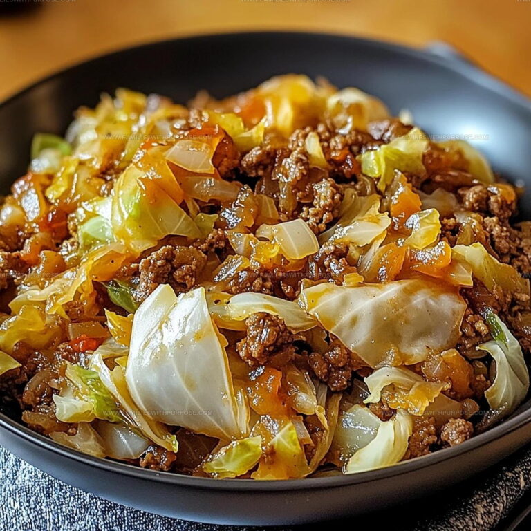Ground Beef And Chopped Cabbage Recipe