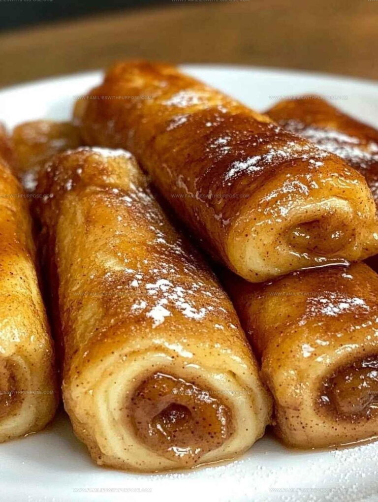 Cinnamon Roll French Toast Roll-Ups Recipe