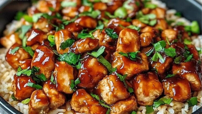 Honey BBQ Chicken and Rice Recipe