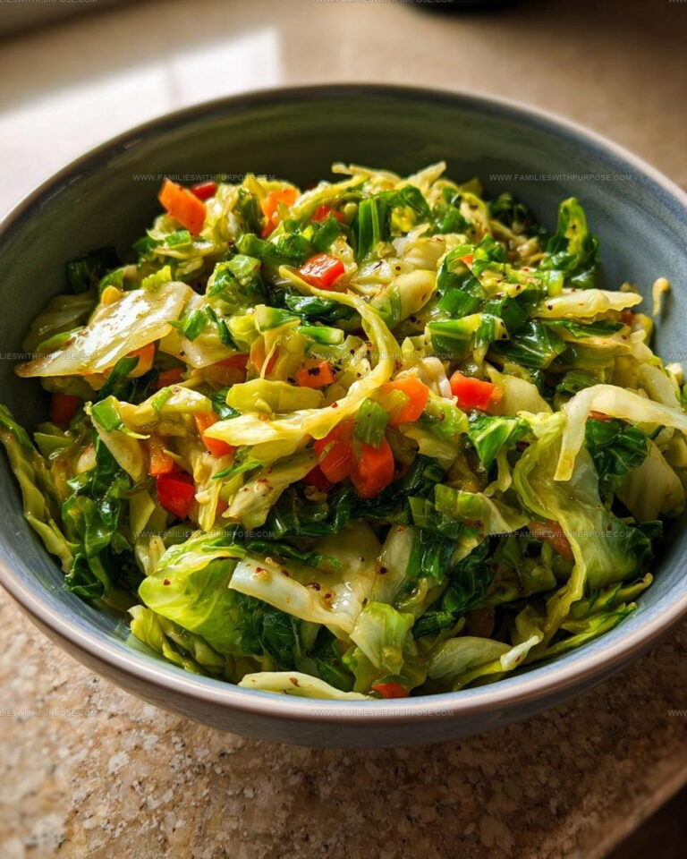 Sauteed Cabbage Skillet Recipe