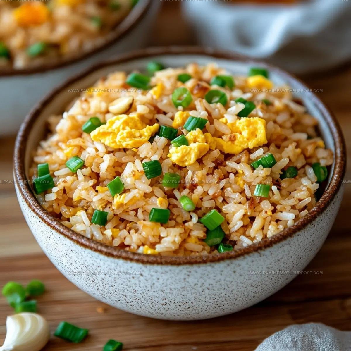Simple Fried Rice with Eggs Recipe