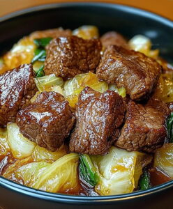 Beef Napa Cabbage Stir Fry Recipe