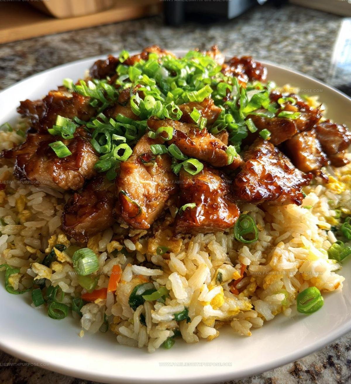 Easy Teriyaki Chicken And Fried Rice Recipe