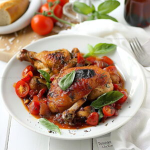 Tomato-Spinach Creamy Tuscan Chicken Recipe