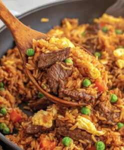 Wok Hei Beef Fried Rice Recipe