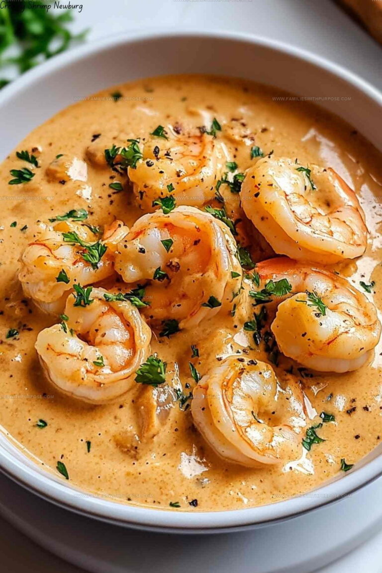 Creamy Shrimp Newburg Recipe