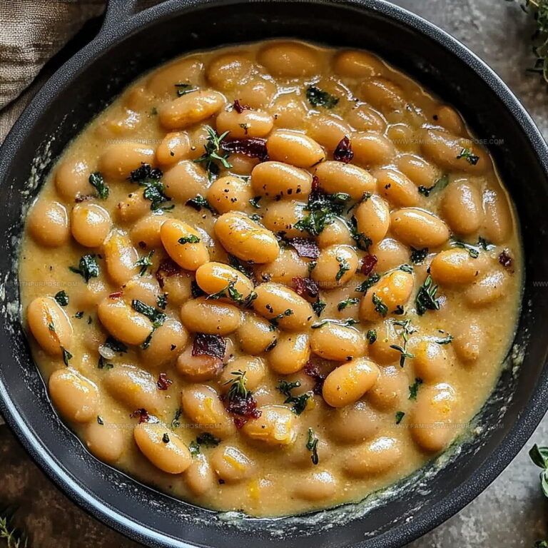 Creamy Tuscan Butter Beans Recipe