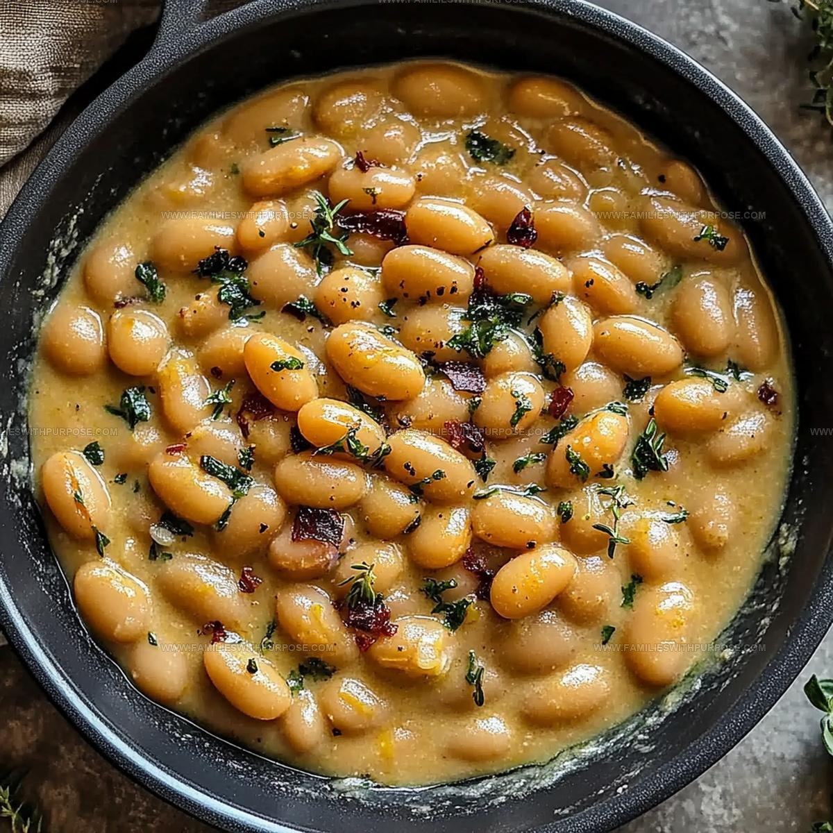 Creamy Tuscan Butter Beans Recipe