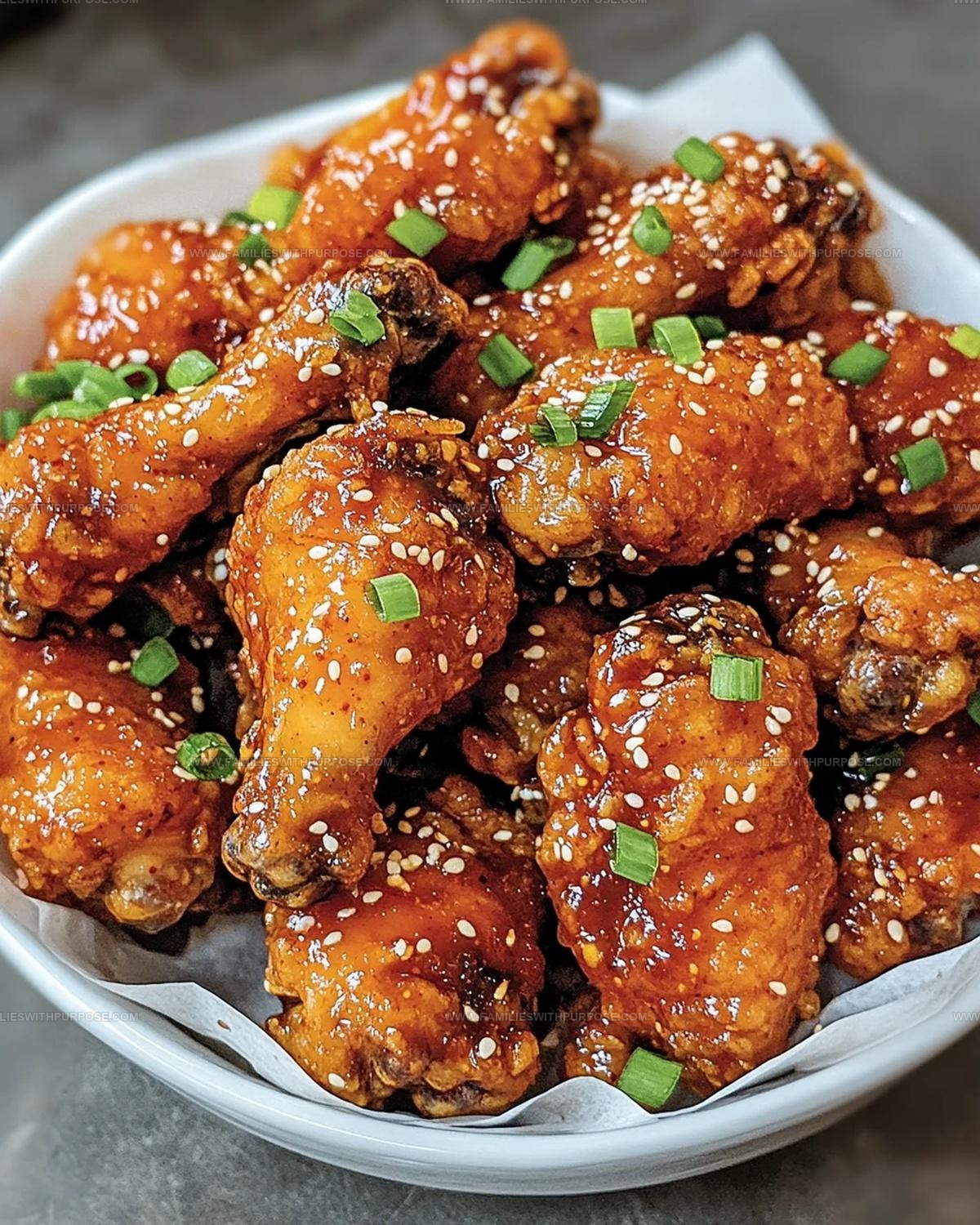 Crispy Korean Sweet Spicy Fried Chicken Recipe