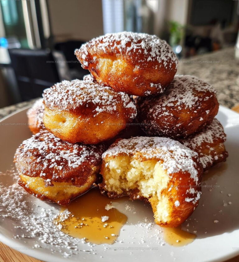 Skillet Banana Fritters Recipe