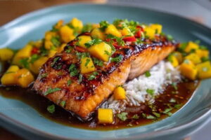 Mango Teriyaki Salmon Recipe