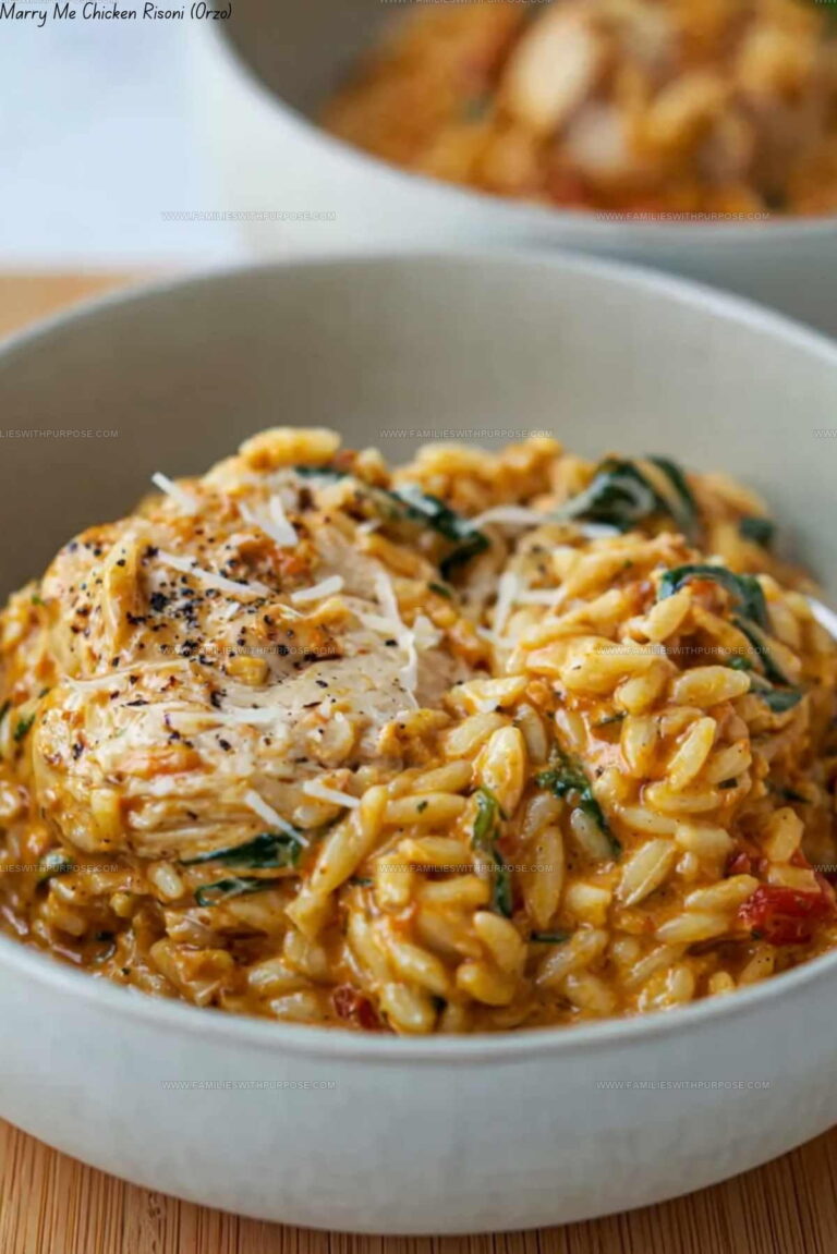 Creamy Marry Me Chicken Risoni Recipe