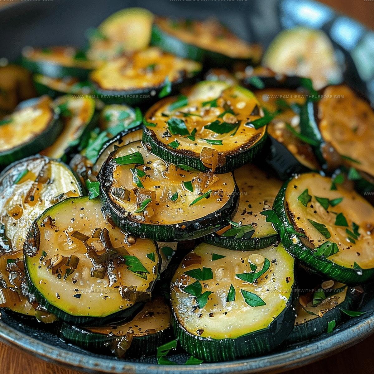 Light Sauteed Zucchini Recipe
