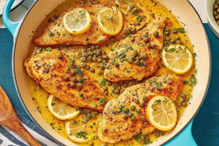Mediterranean Style Chicken Piccata Recipe