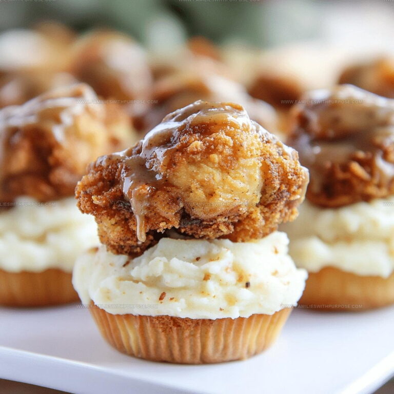 Fried Chicken Cupcakes Recipe