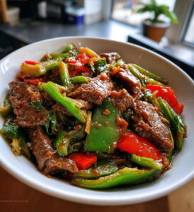 Beef Stir Fry With Bell Peppers Recipe
