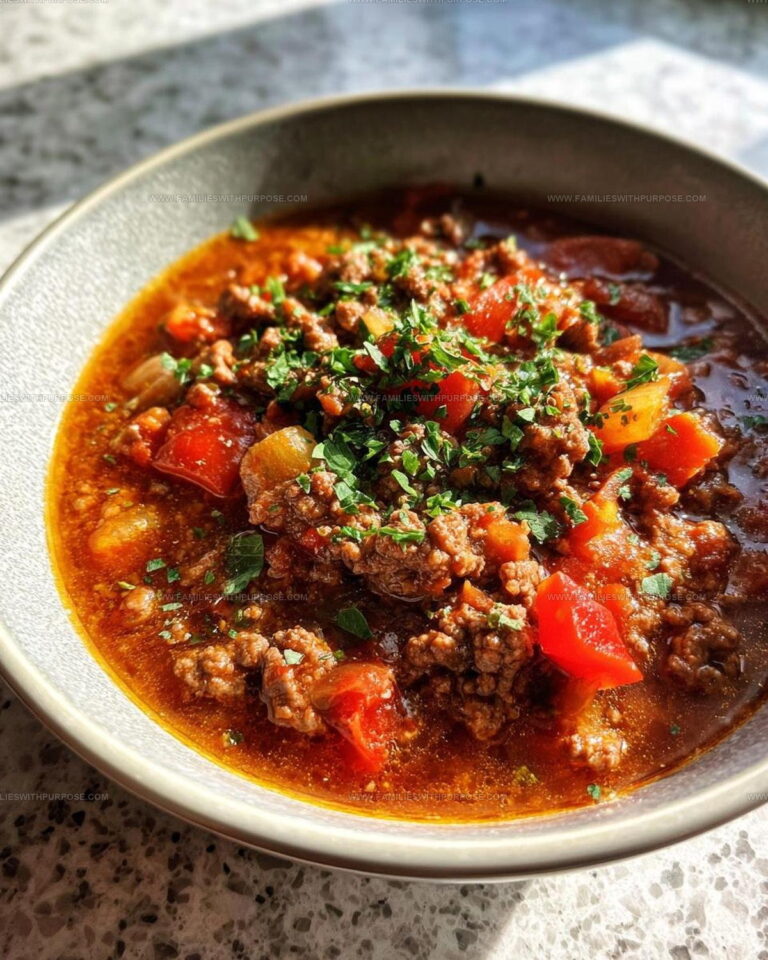 One Pan Ground Beef Skillet Recipe