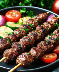 Ground Beef Kebabs Recipe