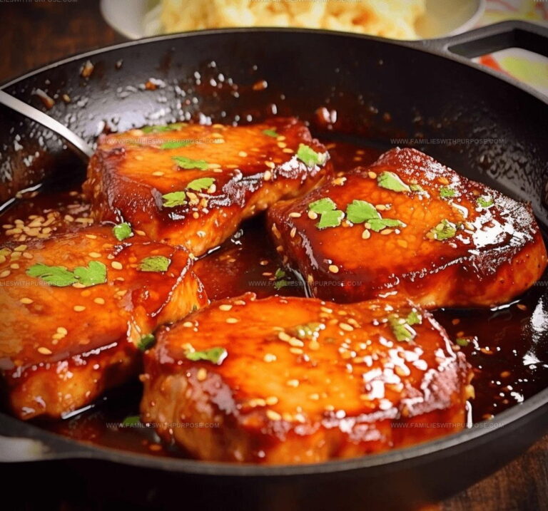 Honey-Glazed Honey Garlic Pork Chops Recipe
