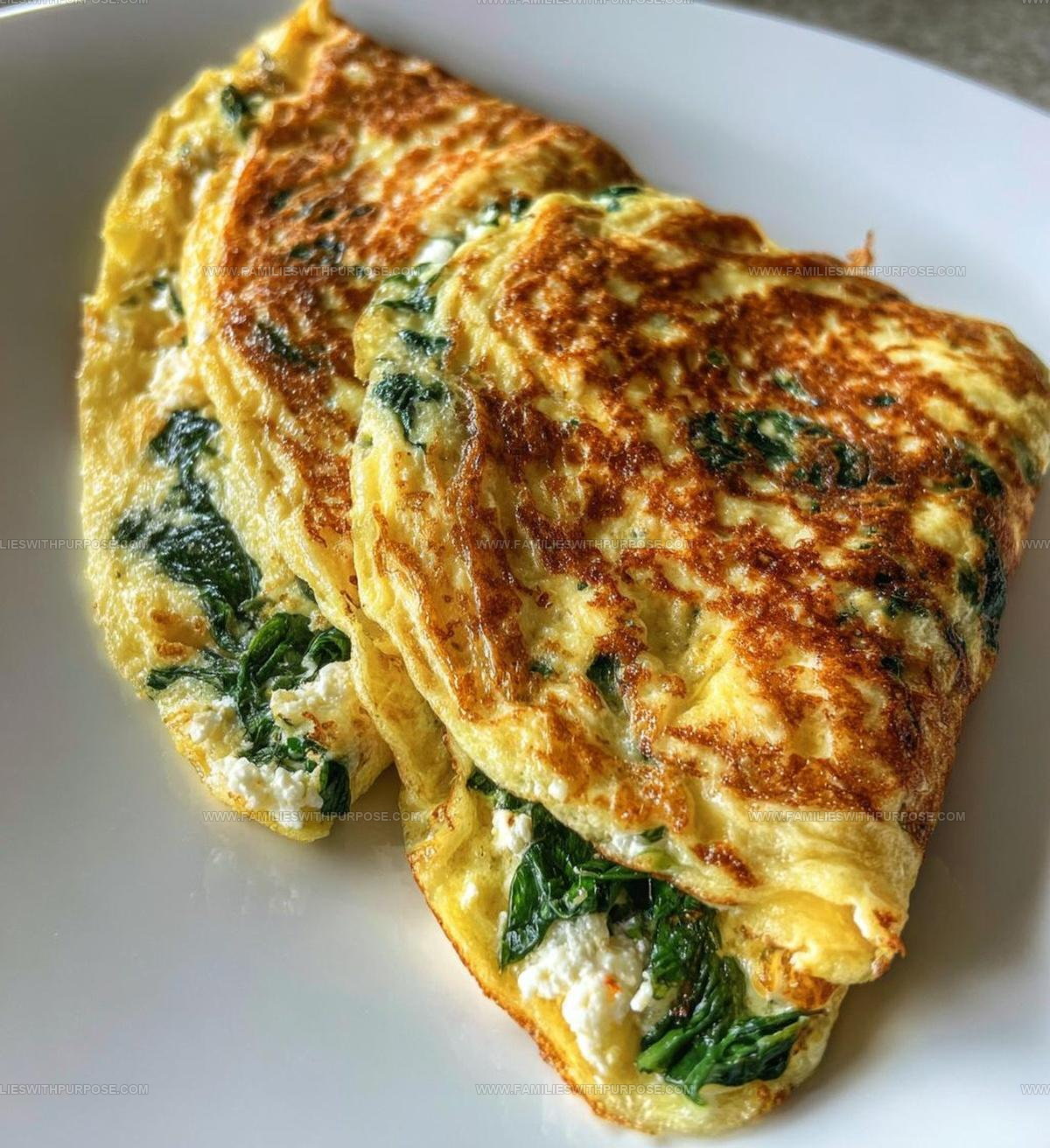 Spinach And Feta Omelet Recipe