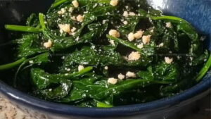 Sauteed Baby Spinach Recipe