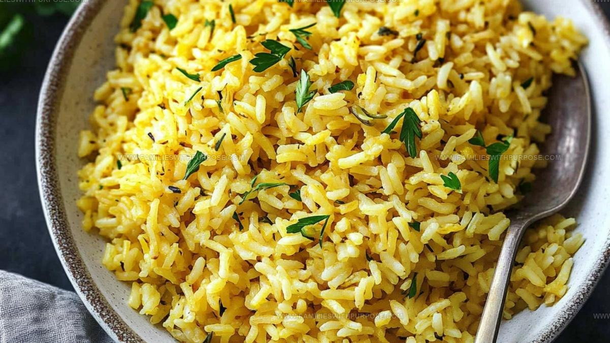 Bright Greek Lemon Rice Recipe