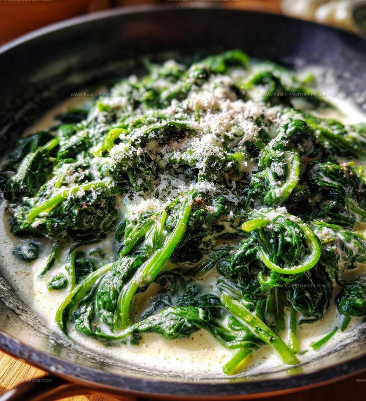 Steakhouse Creamed Spinach Recipe