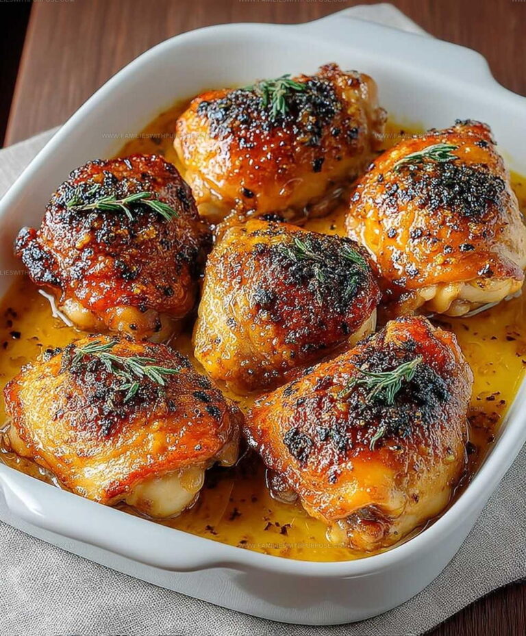 Honey Mustard Chicken Thighs Recipe