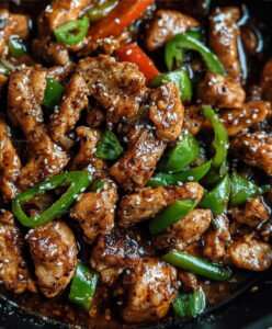 Black Pepper Chicken Stir Fry Recipe