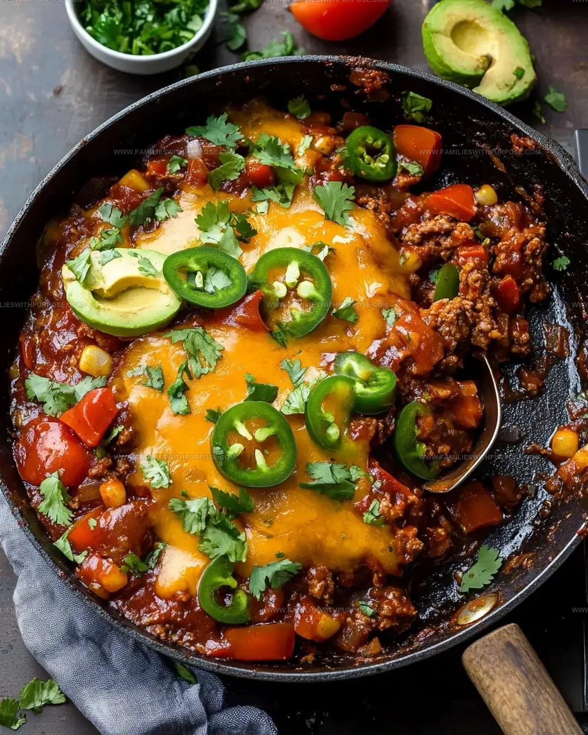 Tex Mex Beef Skillet Recipe
