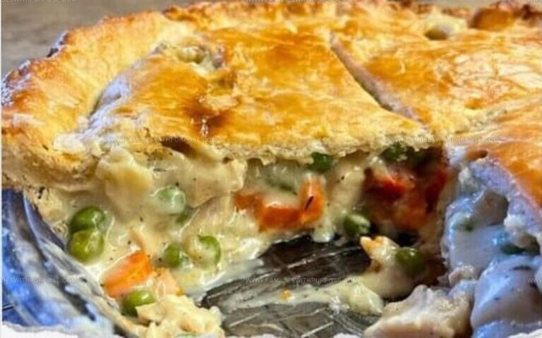 Rustic Skillet Chicken Pot Pie Recipe
