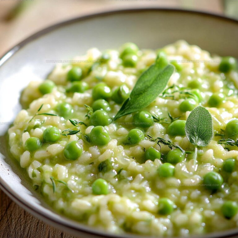 Fresh Pea Risotto Recipe