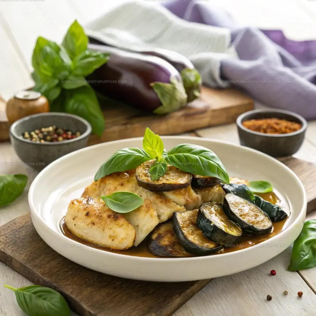 Basil Chicken And Eggplant Recipe