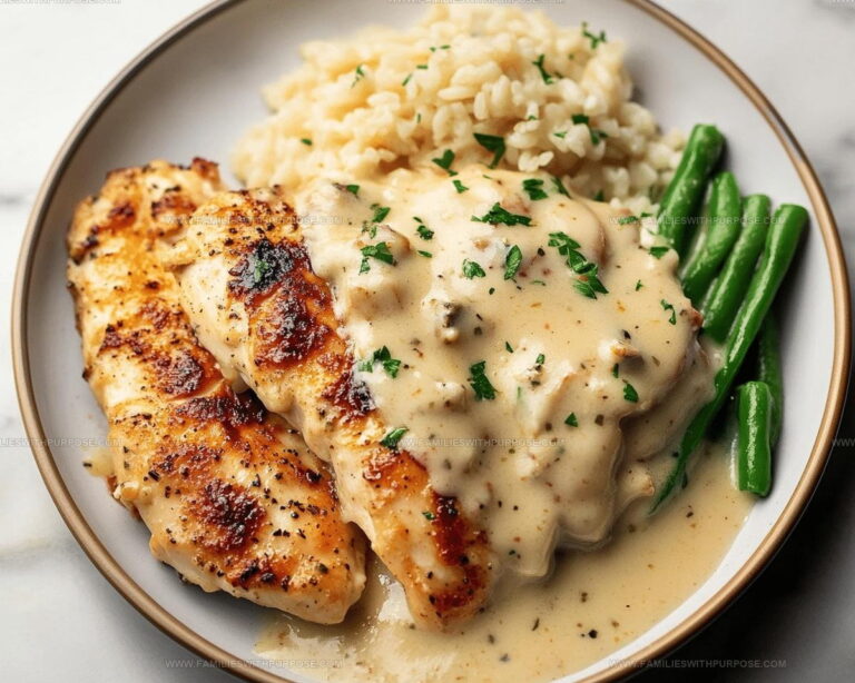 Creamy Garlic Parmesan Chicken Skillet Recipe