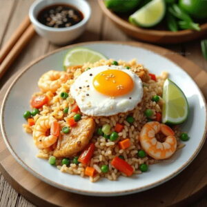 Chicken And Shrimp Fried Rice Recipe