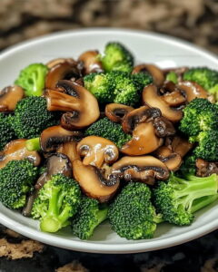 Broccoli Mushroom Stir Fry Recipe