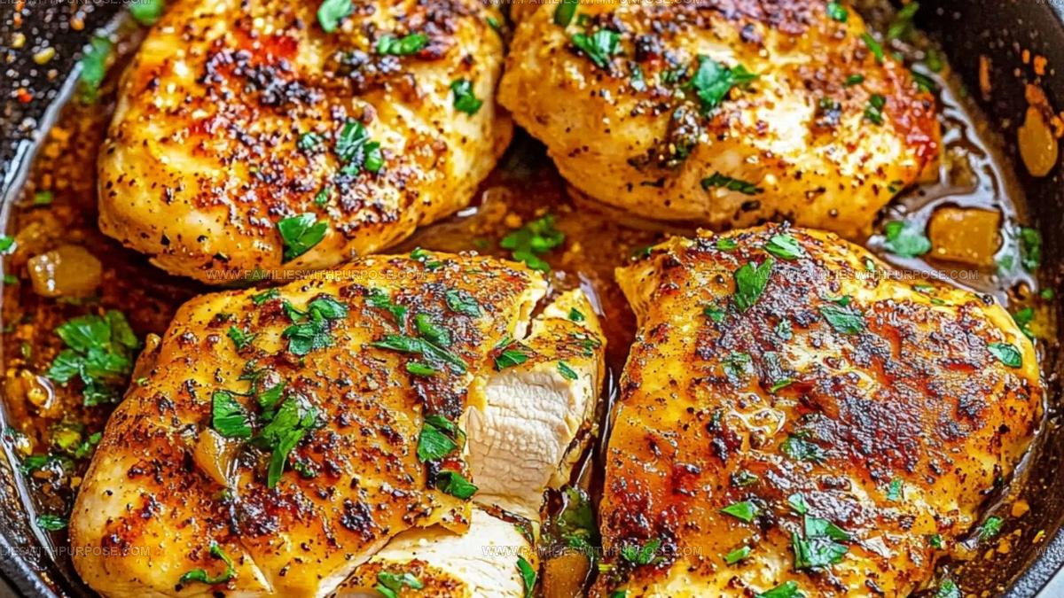 Skillet Garlic Butter Chicken Recipe