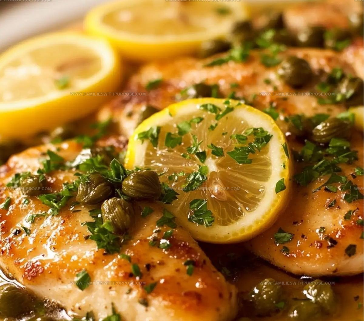 Zesty Chicken Piccata Recipe