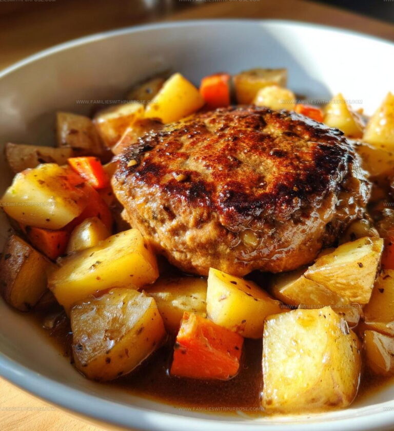 Salisbury Steak and Potato Skillet Recipe