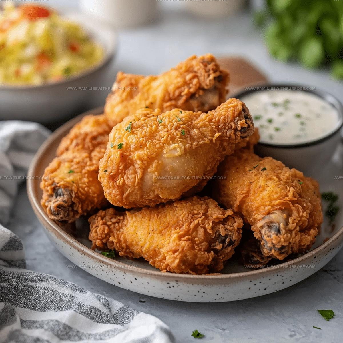 Crispy Homemade Fried Chicken Recipe