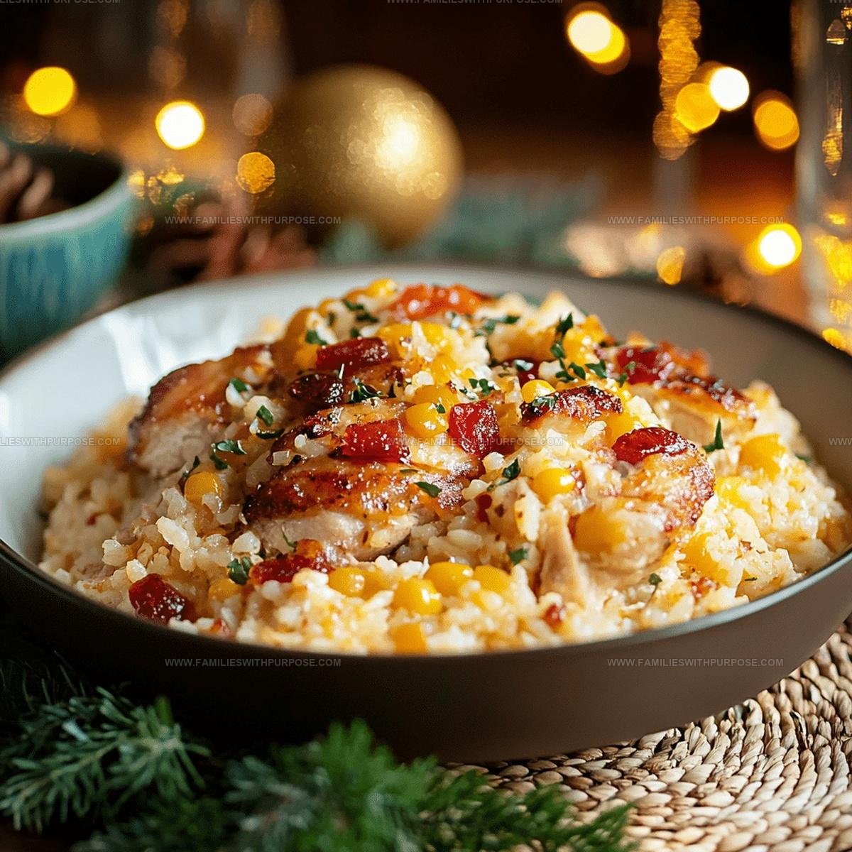 Savory Crack Chicken and Rice Recipe