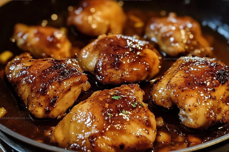 Garlic Glazed Honey Chicken Recipe