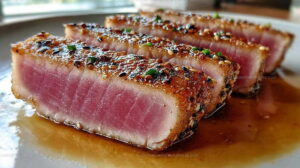 Seared Ahi Tuna Steaks Recipe