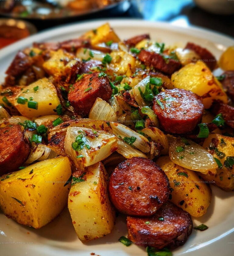Smoked Sausage and Potatoes Skillet Recipe