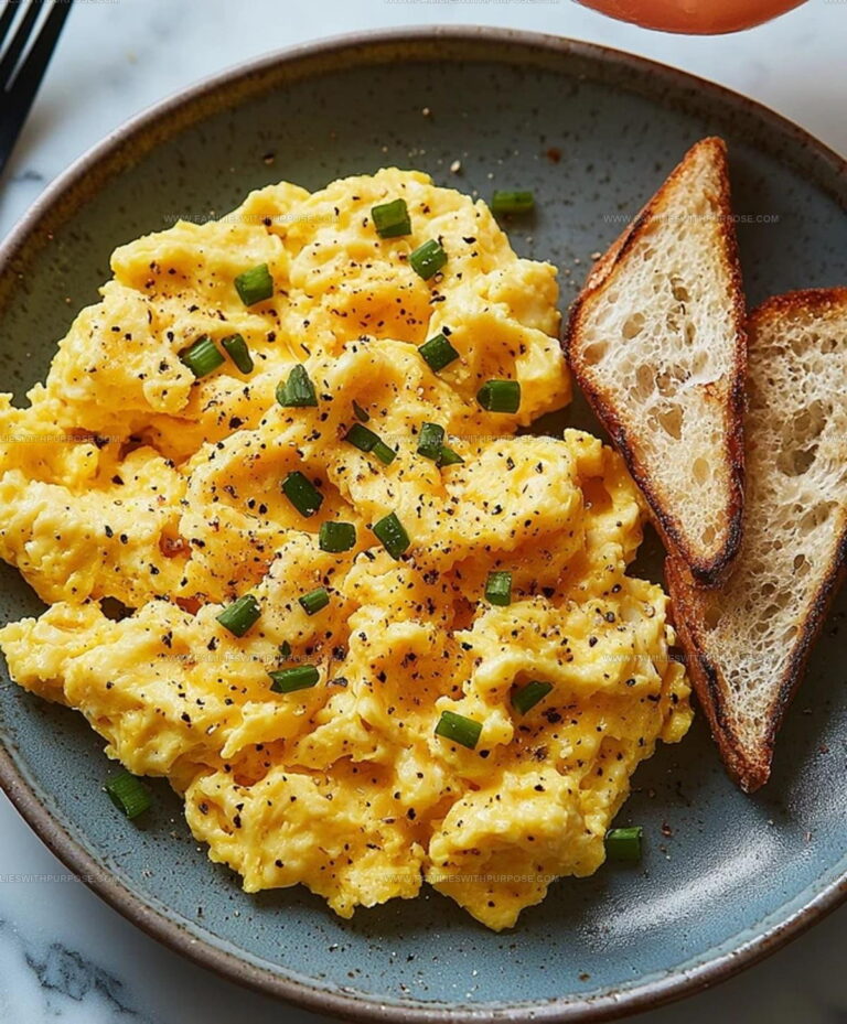 Scrambled Eggs Cooking Tips Recipe