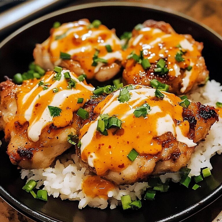 Skillet Bang Bang Chicken Thighs Recipe