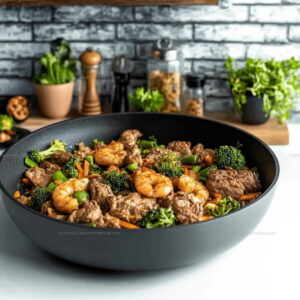 Quick Steak and Shrimp Stir Fry Recipe