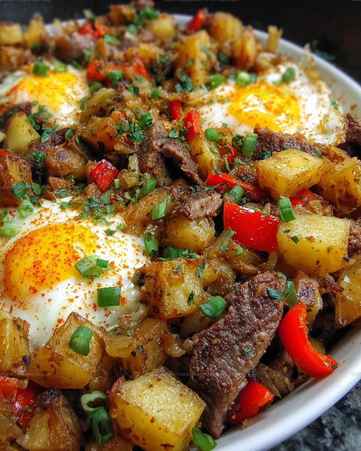 Steak and Potato Breakfast Hash Recipe
