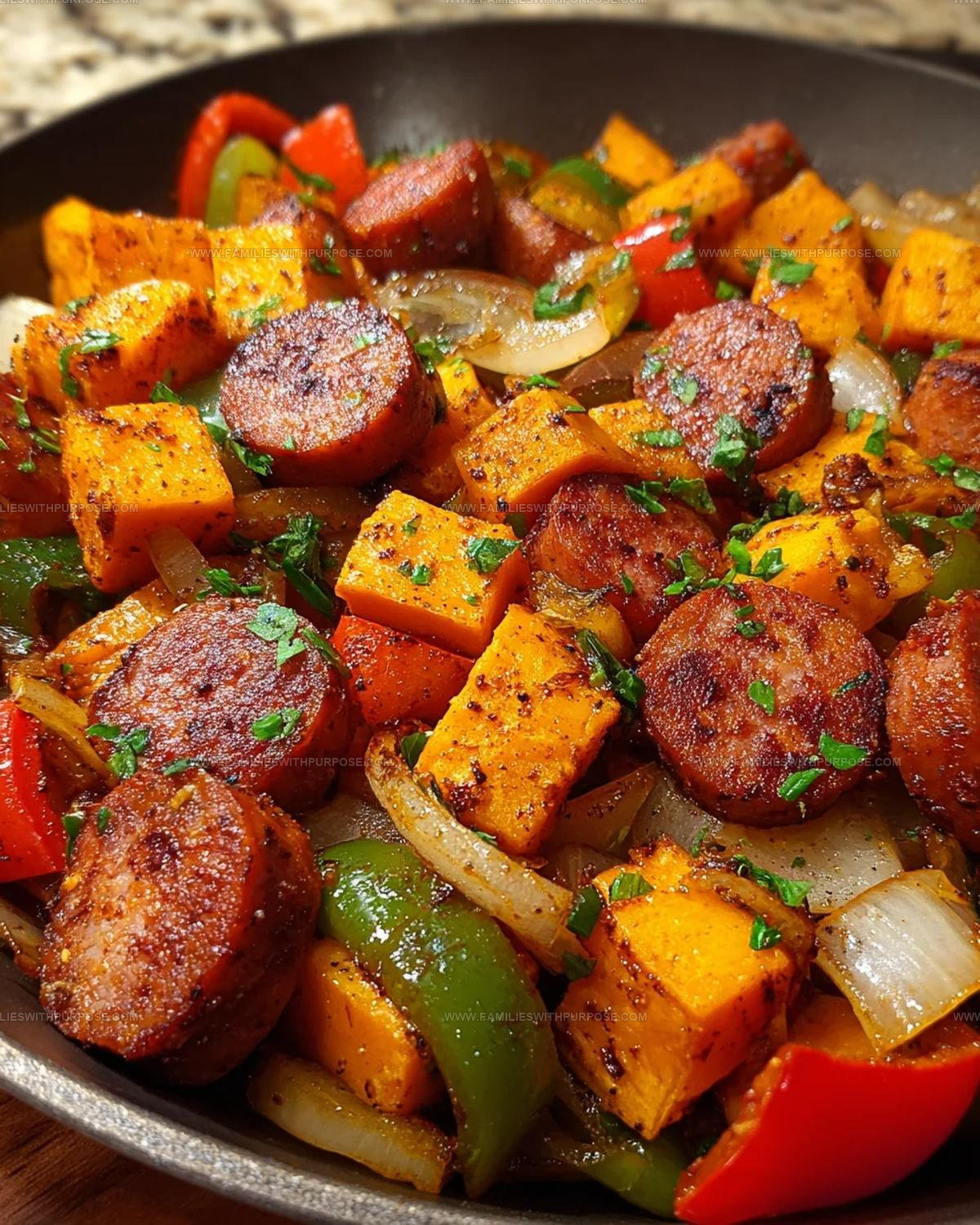 Sweet Potato Sausage Hash Recipe