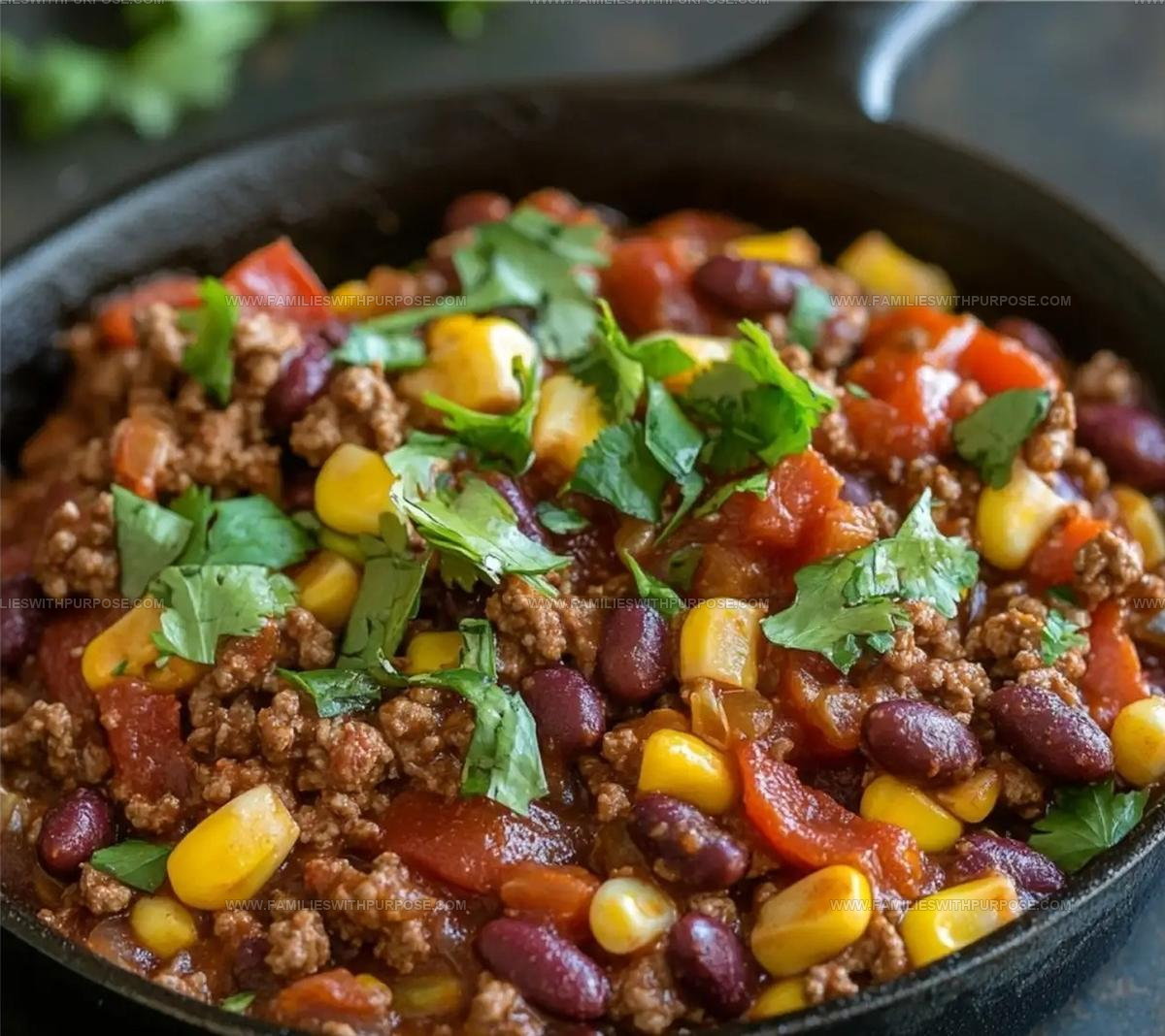 Easy Ground Beef Skillet Recipe